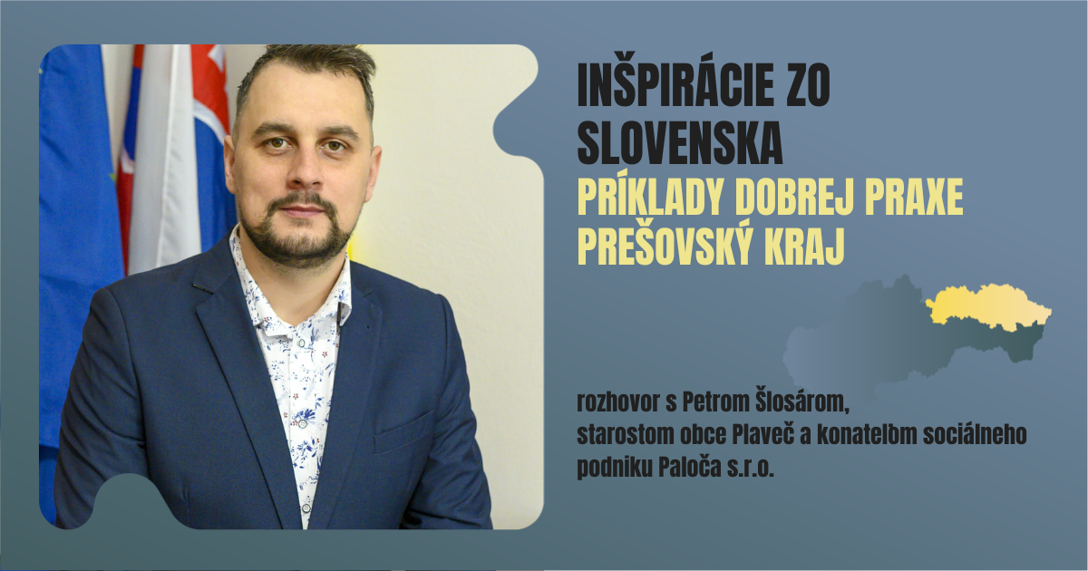 fotografia starostu Obce Plaveč a konateľa sociálneho podniku Paloča s.r.o.