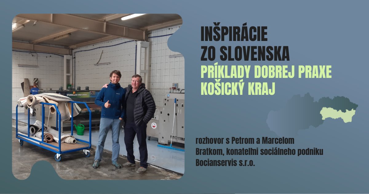 fotka Marcela a Petra Bratka v ich prevádzke